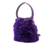 Mini Fur Mon Tresor Bucket Bag